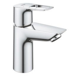 Grohe Start Loop  Chrome 147mm Cloakroom Lever Mono Basin Mixer Tap  With Clicker Waste