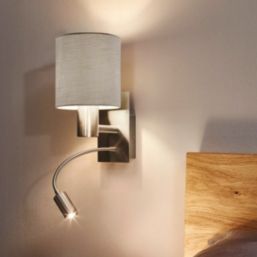 Eglo Pasteri Wall Light Silver