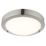 Saxby Anchorage LED Bathroom Ceiling Light Satin Nickel 9W 650lm