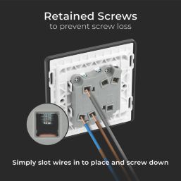 British General Evolve 20 A 16AX 2-Gang 2-Way Light Switch  Satin Brass with Black Inserts