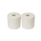 Essentials Paper Rolls White 2-Ply 185mm x 105m 2 Pack