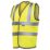 Tough Grit  High Visibility Vest Yellow Small 44" Chest
