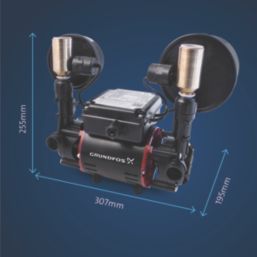 Grundfos 98950219 Regenerative Twin Universal Shower Pump 1.5bar