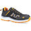 CAT Accelerate Metal Free   Safety Trainers Orange Size 7
