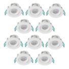 Sylvania SylSpot Neos Tilt  LED Recessed Spotlight White 4.8W 400lm 10 Pack