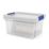 Essentials 15Ltr 283mm x 390mm x 200mm Transparent Storage Box 4 Pack