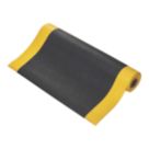 COBA Orthomat Premium Anti-Fatigue Floor Mat Black / Yellow 18300mm x 900mm x 12.5mm