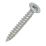 Quicksilver  PZ Double-Countersunk Thread Cutting Woodscrews 6ga x 5/8" 200 Pack