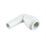 JG Speedfit  Plastic Push-Fit Equal 90° Stem Elbow 15mm