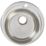 Essentials  1 Bowl Stainless Steel Round Kitchen Sink 485mm x 485mm