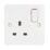 Hager Sollysta WMSS81 13A 1-Gang 2P+E Switched Socket White