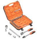 Draper Hi-Torq 1/2" Drive 6-Point Socket Set 24 Pieces