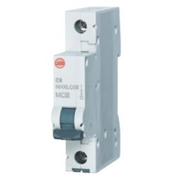 Wylex  6A SP C Curve  MCB