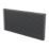 Ximax Aurora Duplex 600mm x 1200mm 5413BTU Anthracite Horizontal Designer Radiator