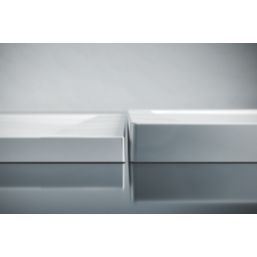 Mira Flight Level Rectangular Shower Tray White 1600mm x 800mm x 25mm