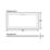 Mira Flight Level Rectangular Shower Tray White 1600mm x 800mm x 25mm