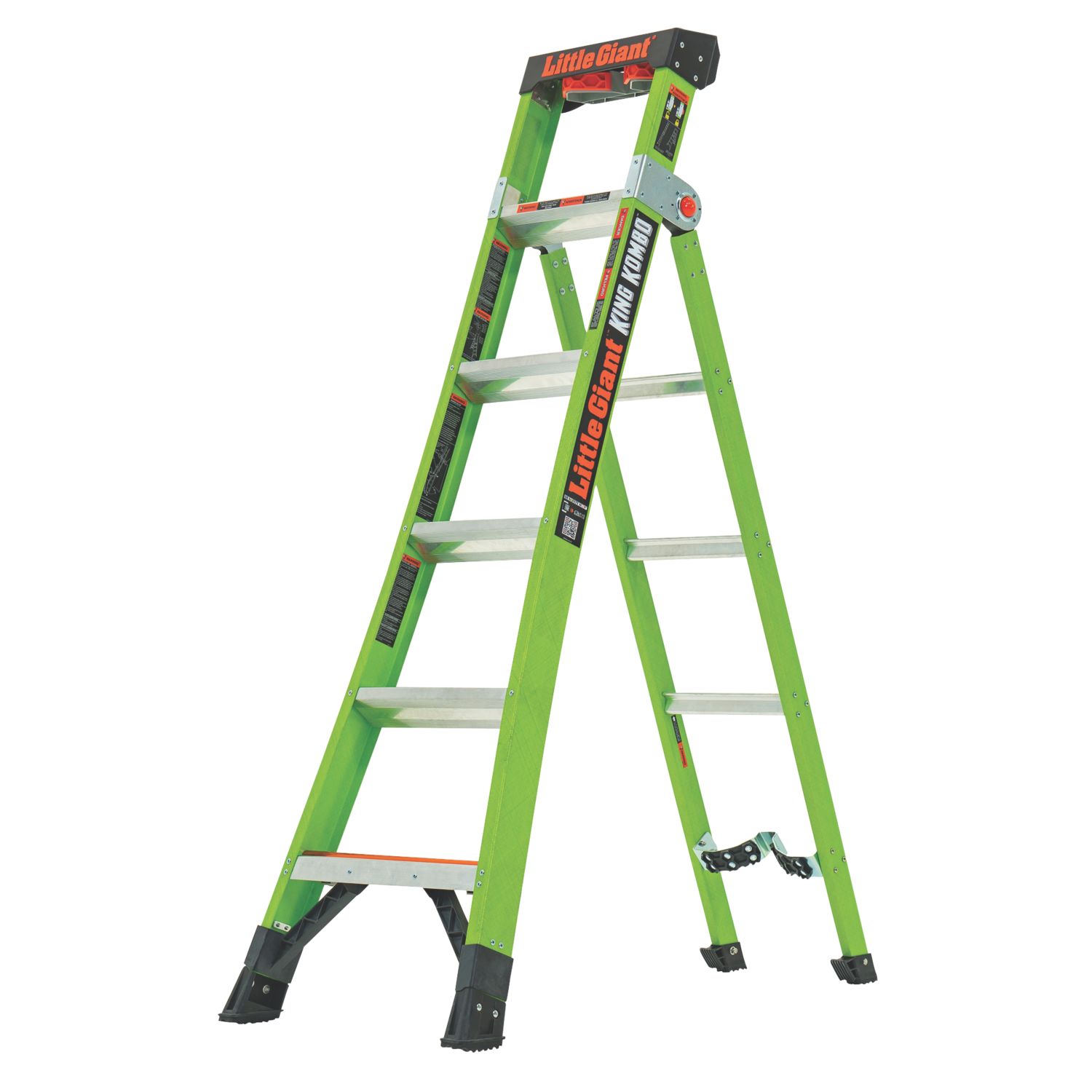 Little Giant King Kombo Fibreglass 3m Combination Ladder (190HV)