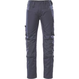 Mascot Mannheim Unique Work Trousers Dark Navy 34.5" W 32" L