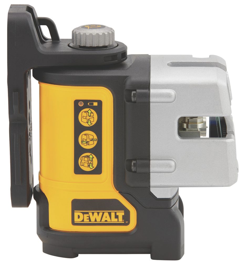 DeWalt DW088CG-XJ Green Self-Levelling Cross-Line Laser Level - Screwfix