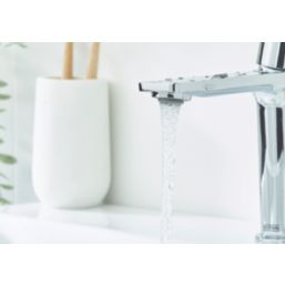 Bristan Frammento Chrome-Plated 170mm Standard Lever Mono Basin Mixer Tap  With Clicker Waste