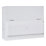 MK Sentry  12-Module 8-Way Populated  Main Switch Consumer Unit