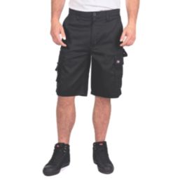 Lee Cooper LCSHO806 Workwear Cargo Shorts Black 32" W