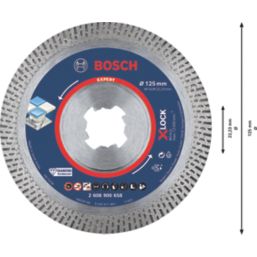 Bosch Expert X-Lock Masonry Diamond Cutting Disc 125mm