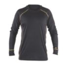 CAT Thermo Long Sleeve Base Layer Black X Large 44" Chest