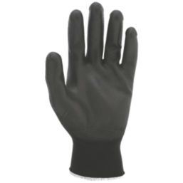 MCR Safety GP1002PU General Handling Gloves Black X Large 1 Pair