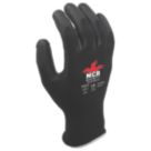 MCR Safety GP1002PU General Handling Gloves Black X Large 1 Pair