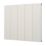 Ignite 600mm x 698mm 2544BTU White Horizontal Designer Radiator