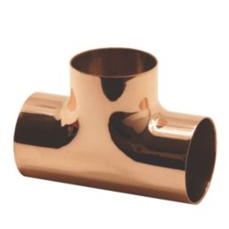 Endex  Copper End Feed Equal Tees 22mm 2 Pack