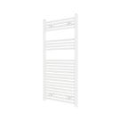 Refurb Flomasta 1200mm x 600mm 2101BTU White Flat  Towel Radiator