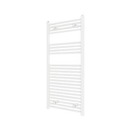 Refurb Flomasta 1200mm x 600mm 2101BTU White Flat  Towel Radiator