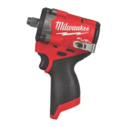 Milwaukee M12 FCIWF12G3-0 FUEL 12V Li-Ion RedLithium Brushless Cordless Impact Wrench  - Bare