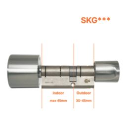 Bold Elite-SX-43  Smart Keyless Cylinder Lock Stainless Steel