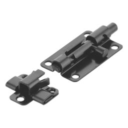 Ajustlock Heavy Duty Barrel Bolt Black 76mm
