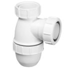 McAlpine G10 Bottle Trap White 40mm