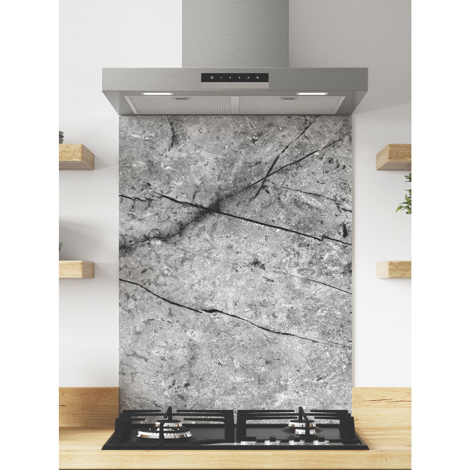 Wilsonart Fossil Marble Hob Splashback 600mm x 800mm x 4mm (191JL)