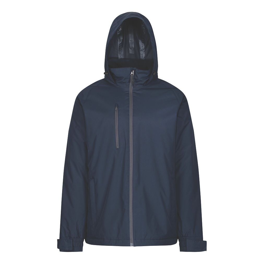 Regatta Honestly Made 100 Waterproof Jacket Navy Large Size 43" Chest
