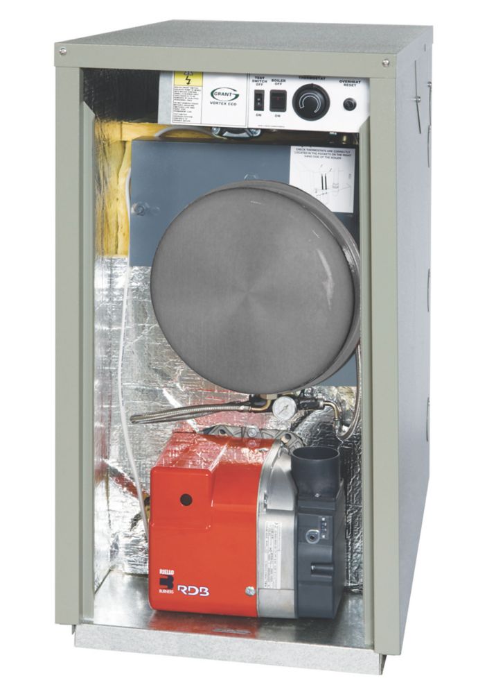 Grant Vortex Eco 70-90 Oil Heat Only Outdoor Boiler - Screwfix