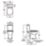 Ideal Standard Tirso Soft-Close Comfort Height Close Coupled Toilet Dual Water-Saving Low Volume Flush 6Ltr