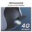 Reolink Go Series G430 Solar & Battery-Powered White Wireless 5MP Indoor & Outdoor Dome 4G LTE Security Camera with Solar Panel
