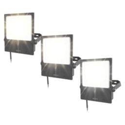 Lexco Secunda Outdoor LED Floodlight With Photocell Black 150W 15,200-20,000lm