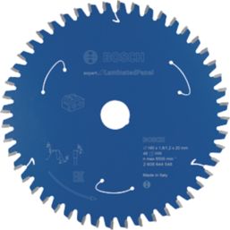 Bosch Expert Laminate Cordless Circular Saw Blade 160mm x 20mm 48T