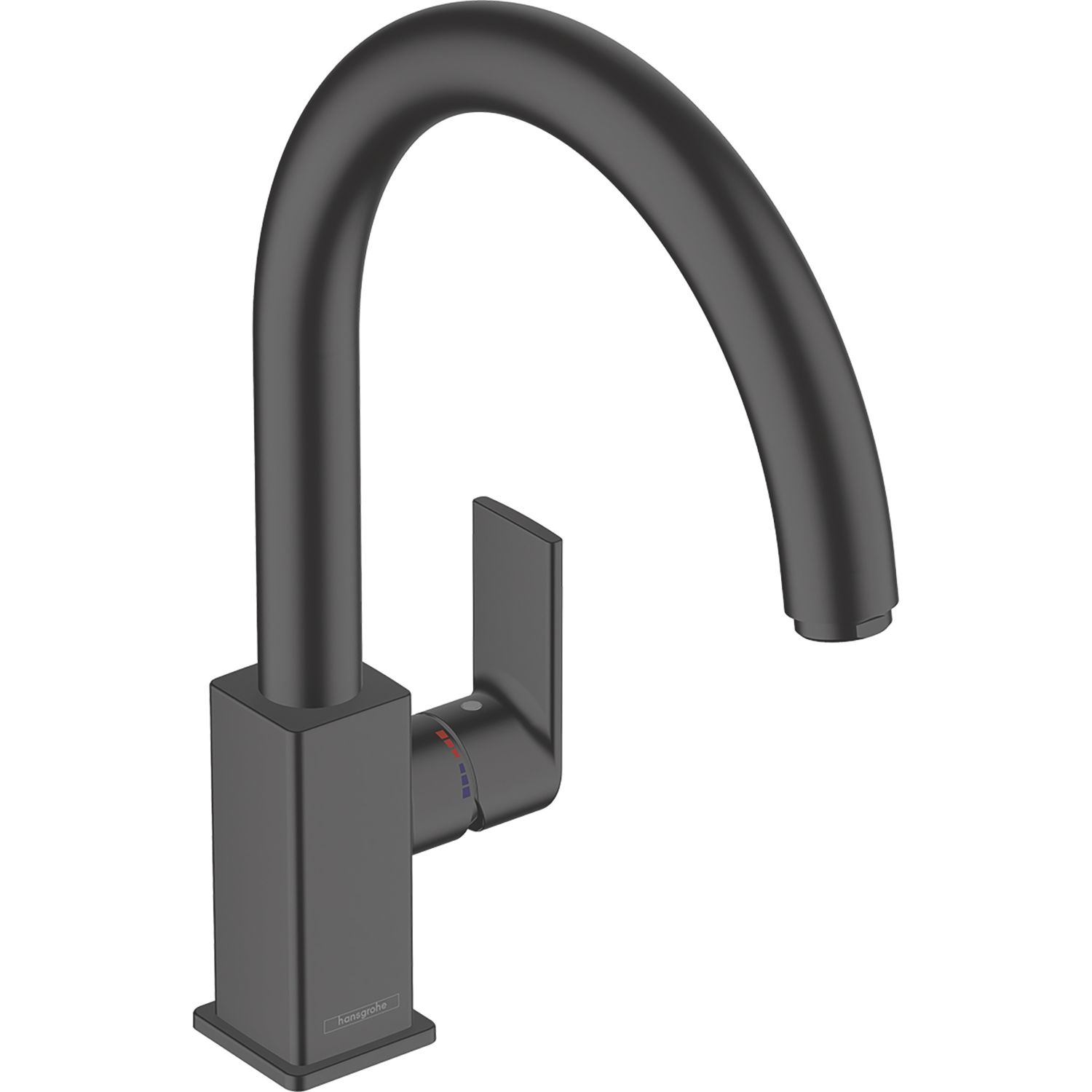 Hansgrohe Vernis Shape Kitchen Tap Matt Black (191VH)