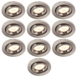 Electralite  Adjustable  Fire Rated Downlights Chrome 10 Pack