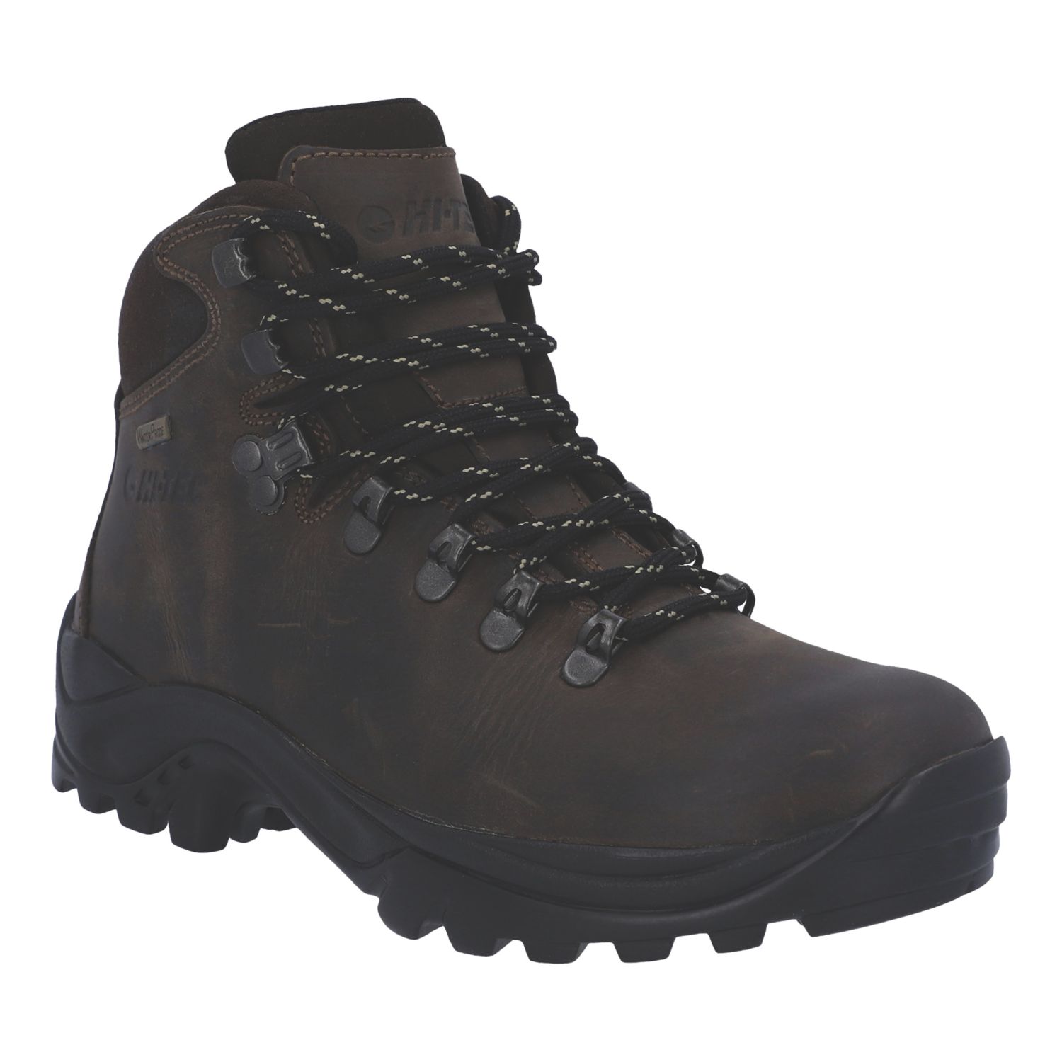Hi-Tec Ravine Size 4 Womens Brown Waterproof Non Safety Work Boots (191XL)