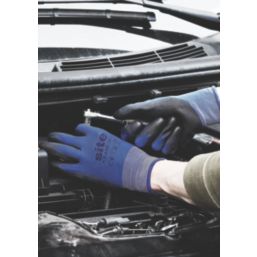 Site SWG450 Safety Gloves Blue Large