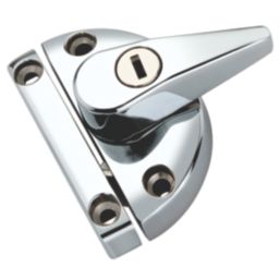 Smith & Locke Sash Window Fastener White 75mm x 38mm